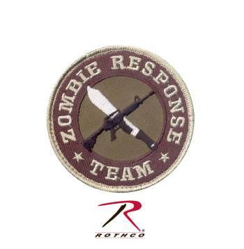 72195 ROTHCO ZOMBIE RESPONSE TEAM PATCH W/HOOK BACK - Target KSA - متجر هدف