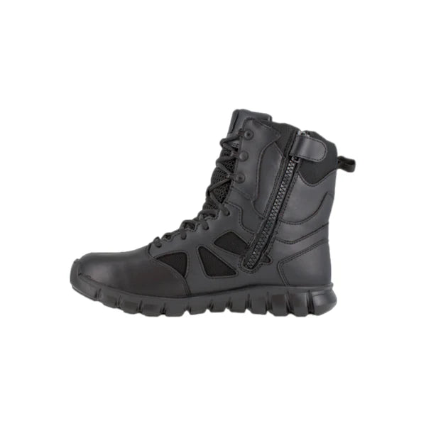 RB8806 - Reebok Men's 8" Tactical Waterproof Boot with Side Zippe