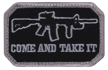 1892 Rothco Come and Take It Morale Patch Black
