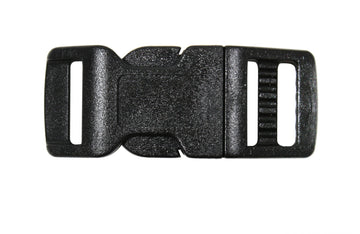 210 ROTHCO SIDE RELEASE BUCKLE - BLACK / 1/2"