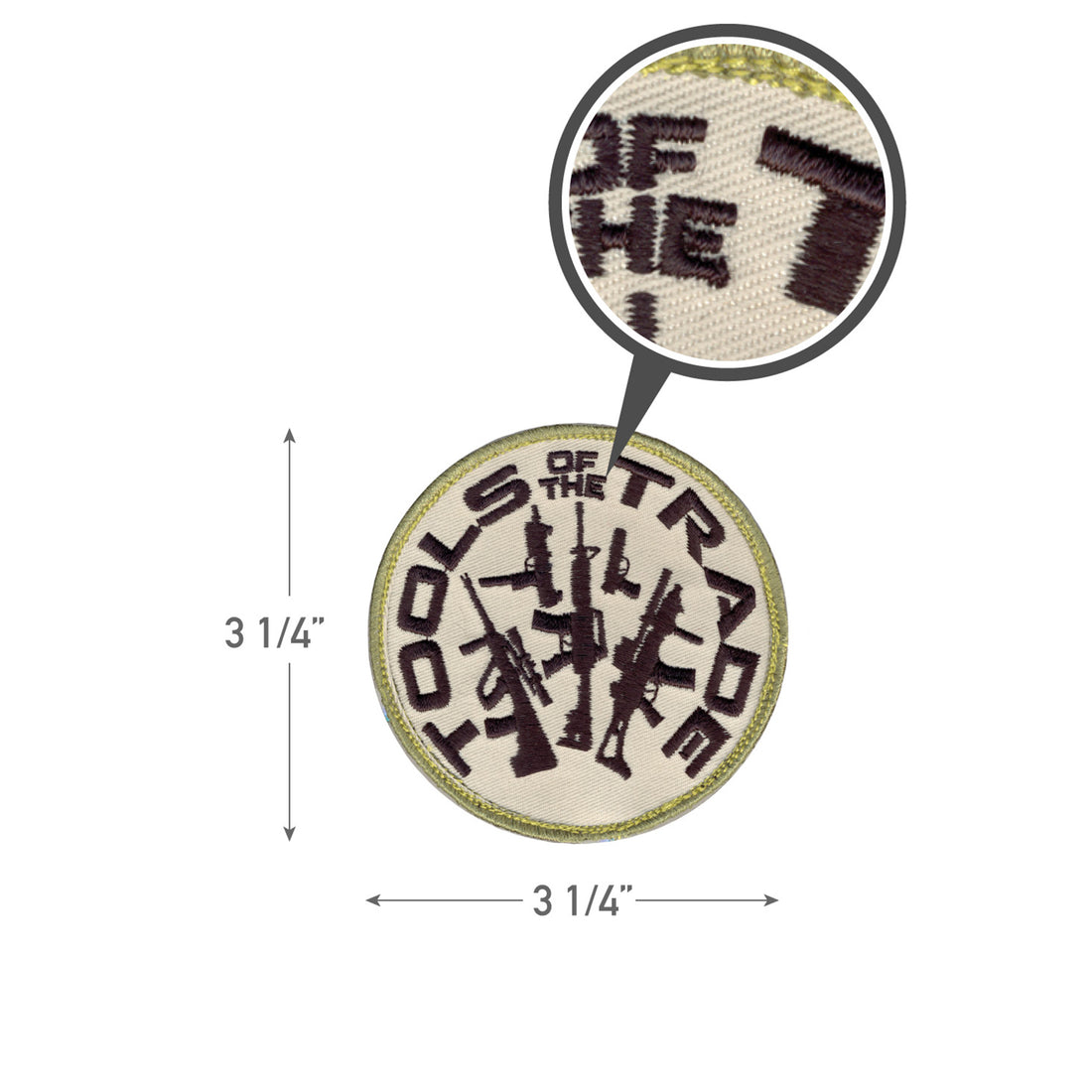 72192 Rothco Tools Of The Trade Morale Patch