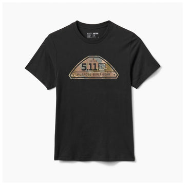 76166AFB Camo Crest Tee