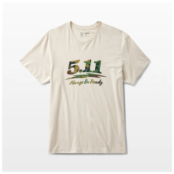 76166AKK Woodland Moto Logo Short Sleeve Tee