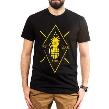 76285 EMEA PINPPLE GRND SS TEE