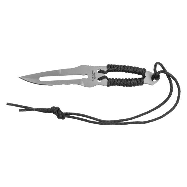 3673  ROTHCO BLK PARACORD KNIFE W/SHEATH - Target KSA - متجر هدف