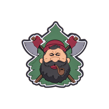 Beardman BUSHCRAFT" Patch - PVC