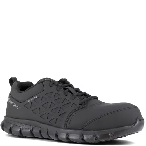 Men's Sublite EVA Cushion Safety Shoes - Black