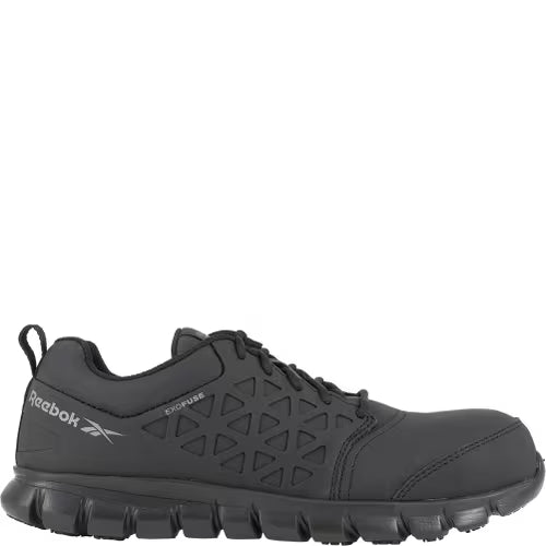 Men's Sublite EVA Cushion Safety Shoes - Black