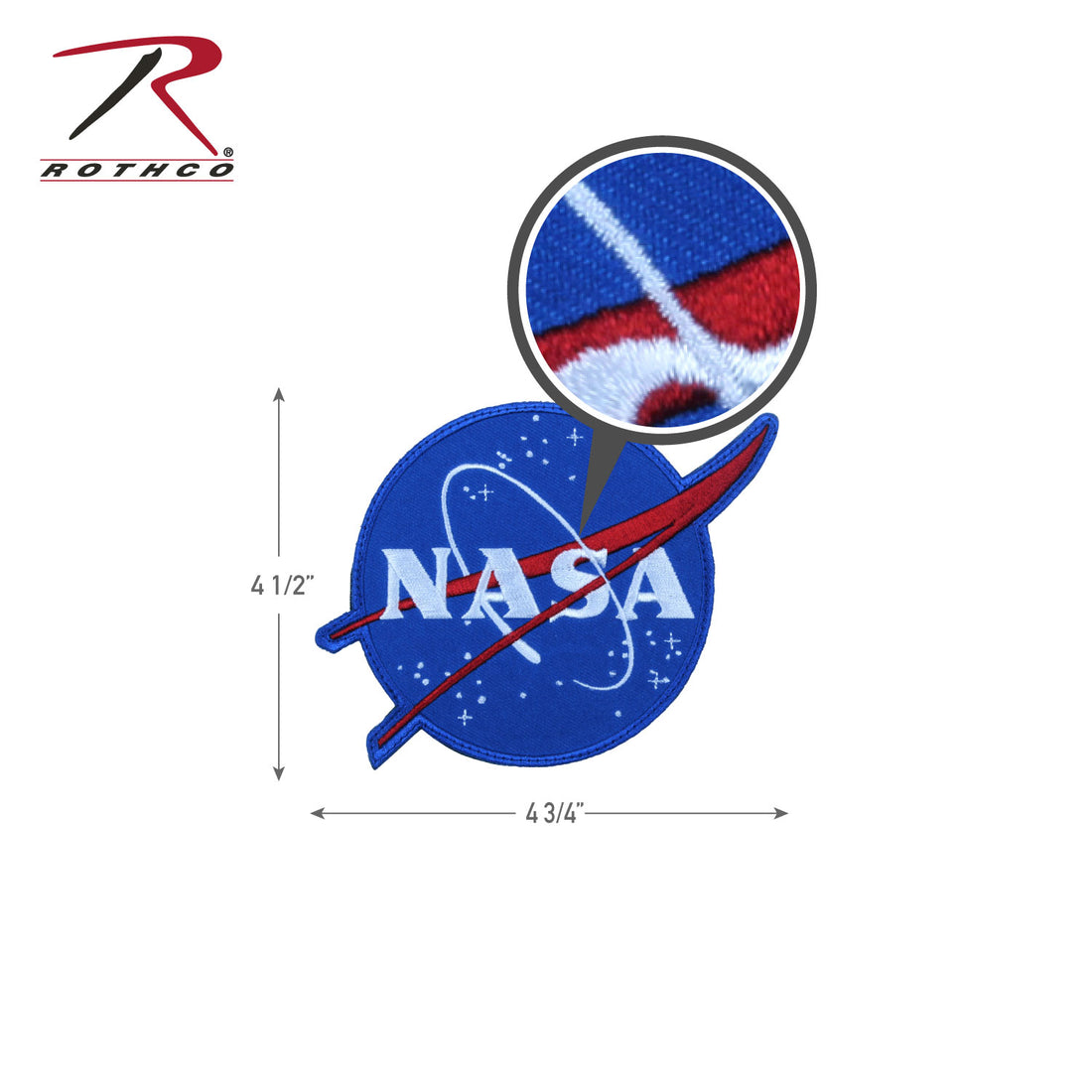 1885 NASA Meatball Logo Morale Patch