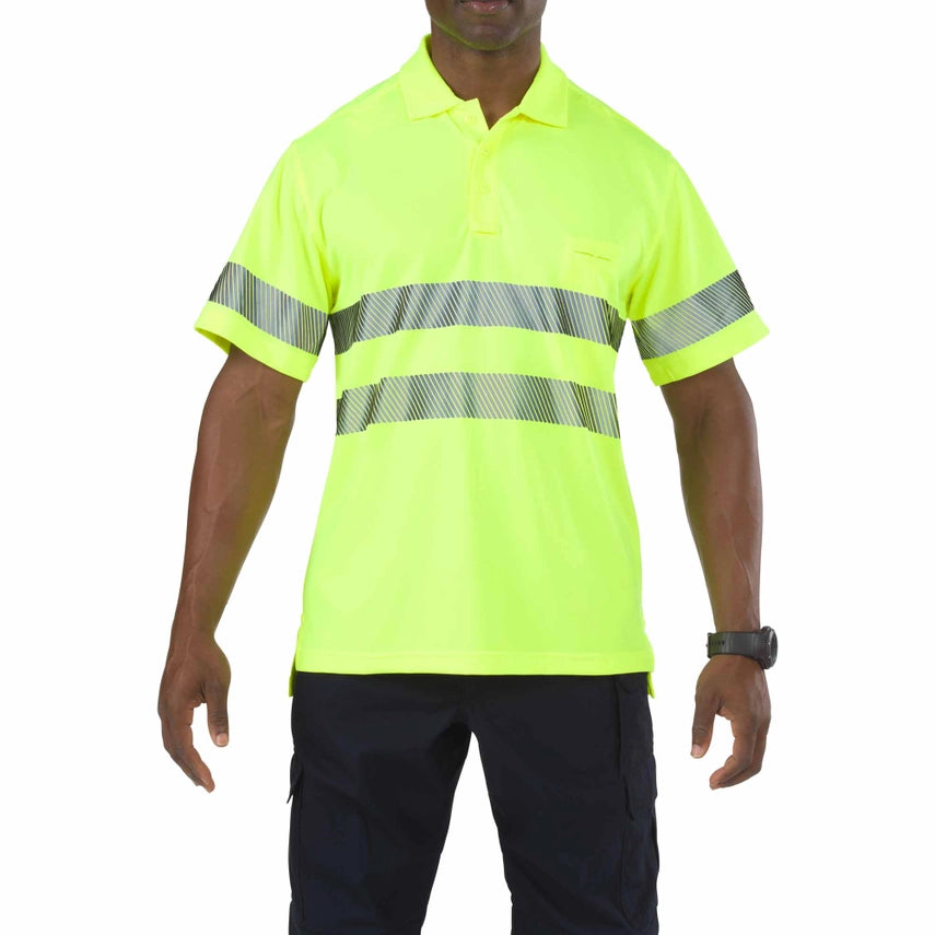 HIGH-VISIBILITY SHORT SLEEVE POLO