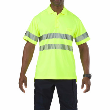 HIGH-VISIBILITY SHORT SLEEVE POLO