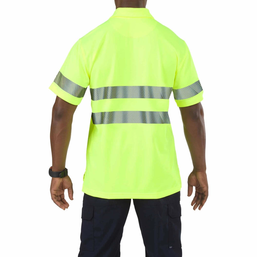 HIGH-VISIBILITY SHORT SLEEVE POLO