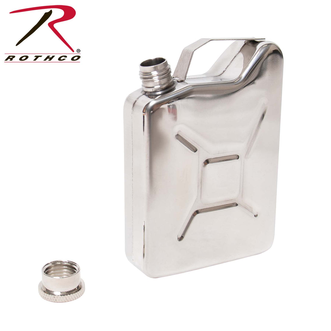 643 Rothco Stainless Steel Jerry Can Flask
