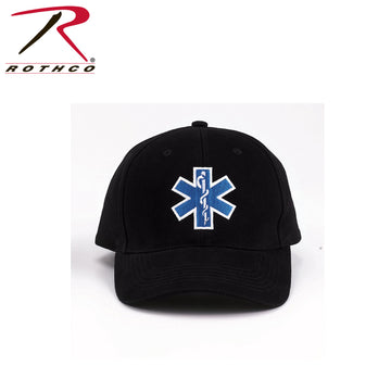 9281 ROTHCO LOW PROFILE CAP / EMS - BLACK