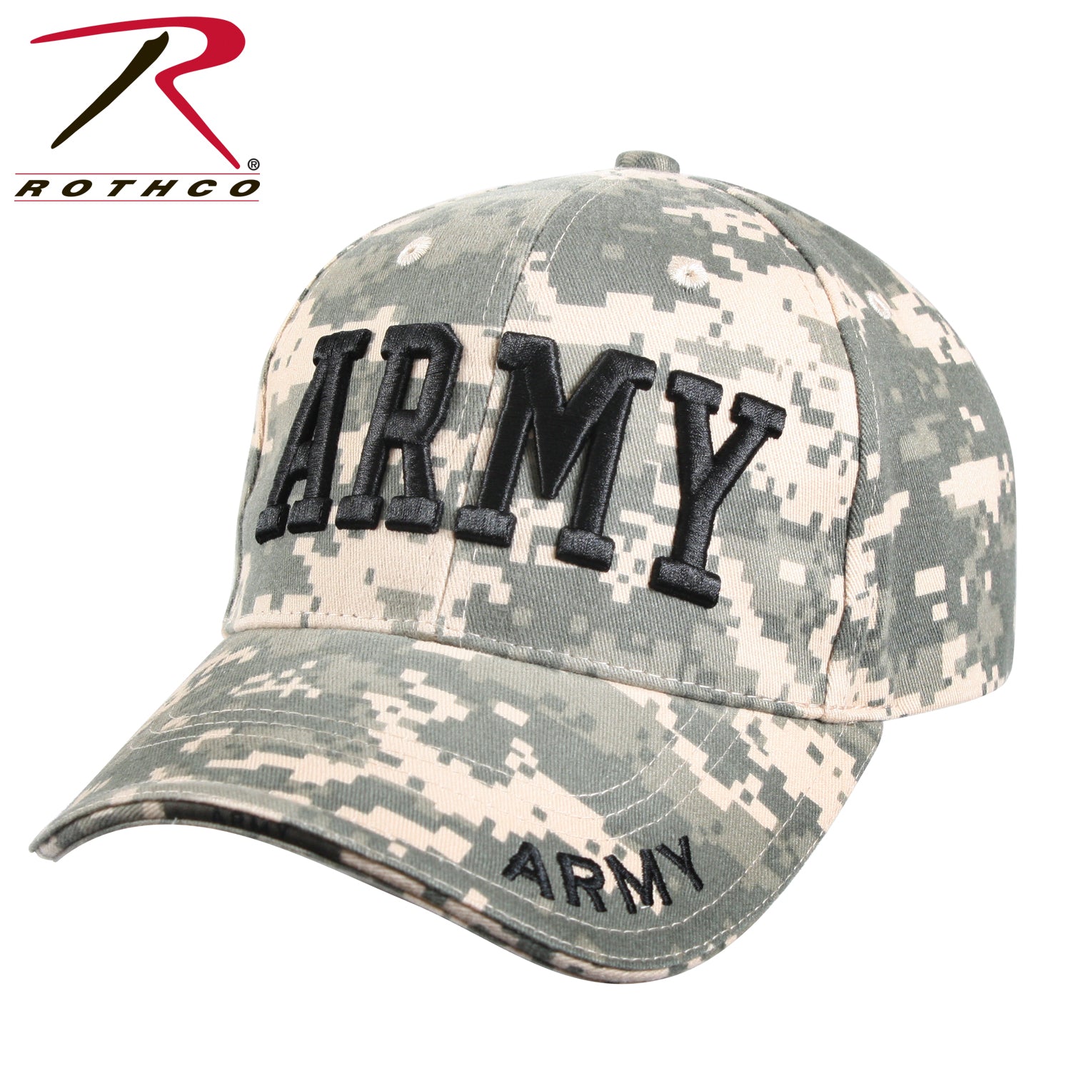 9488 Rothco Deluxe Army Embroidered Low Profile Insignia Cap