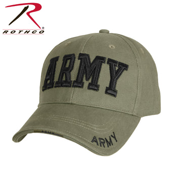 9508 Rothco Deluxe Army Embroidered Low Profile Insignia Cap