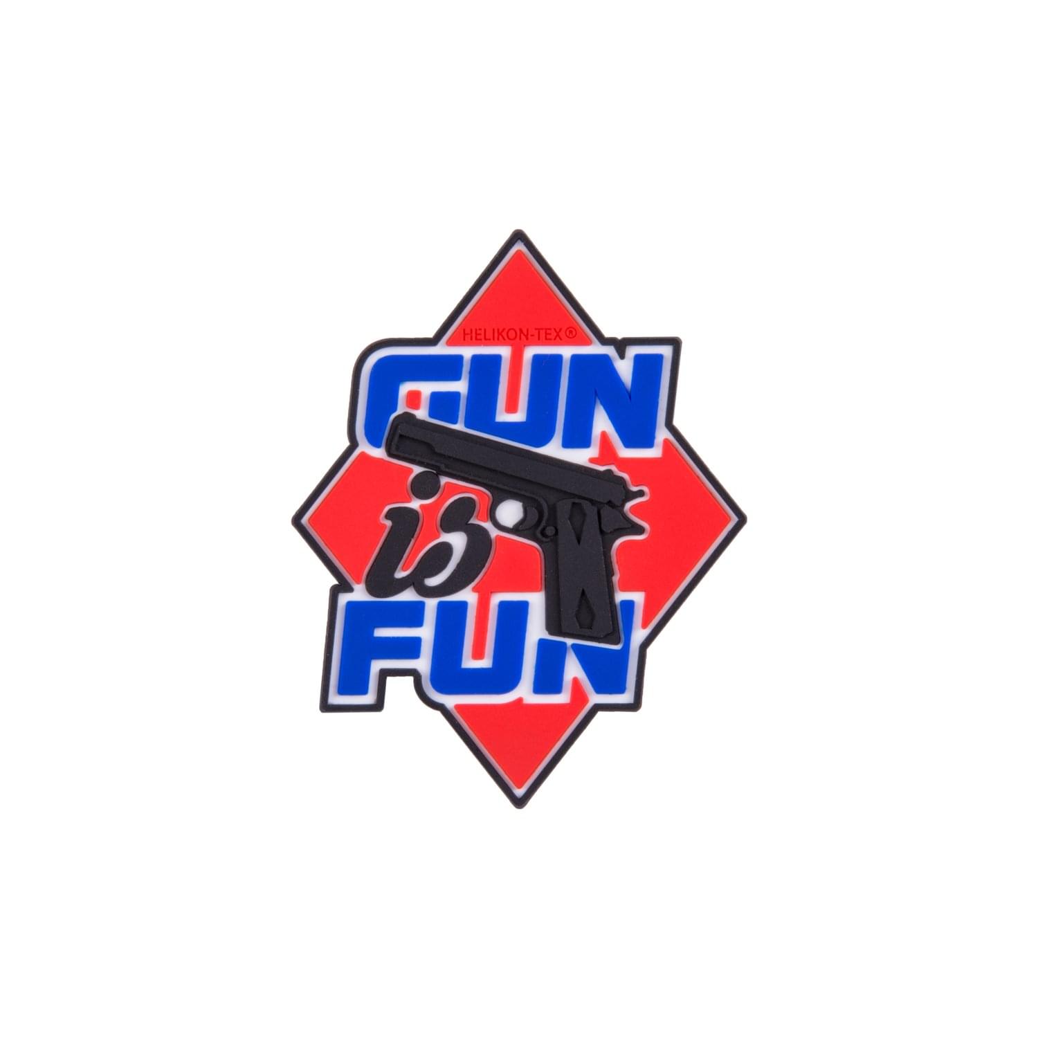Gun is Fun" Patch - PVC - Target KSA - متجر هدف