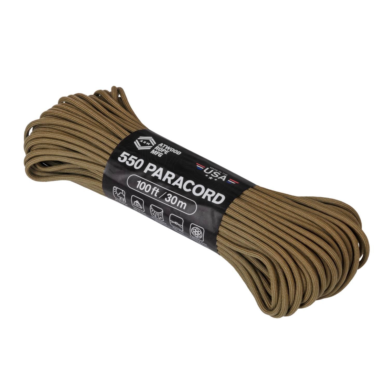 550 Paracord (100ft) - Target KSA - متجر هدف